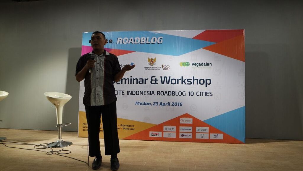 Seminar Blogger SEO Excite Road Blog Medan 2016
