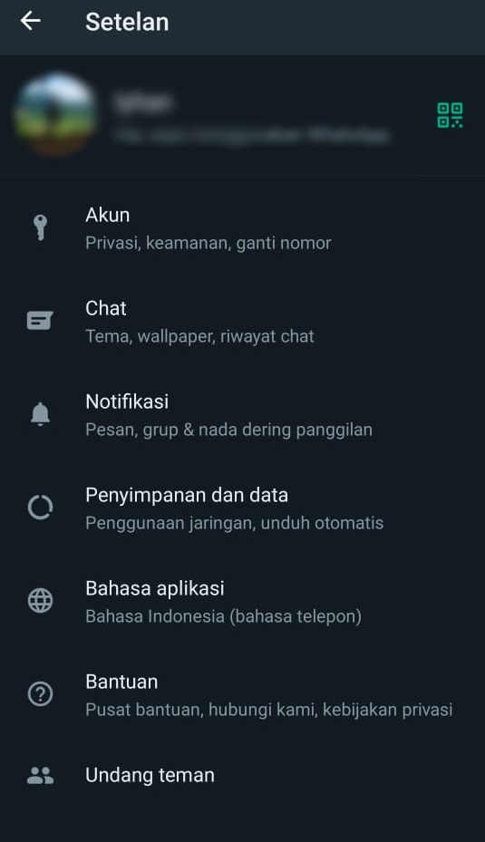 Cara Backup Data Whatsapp