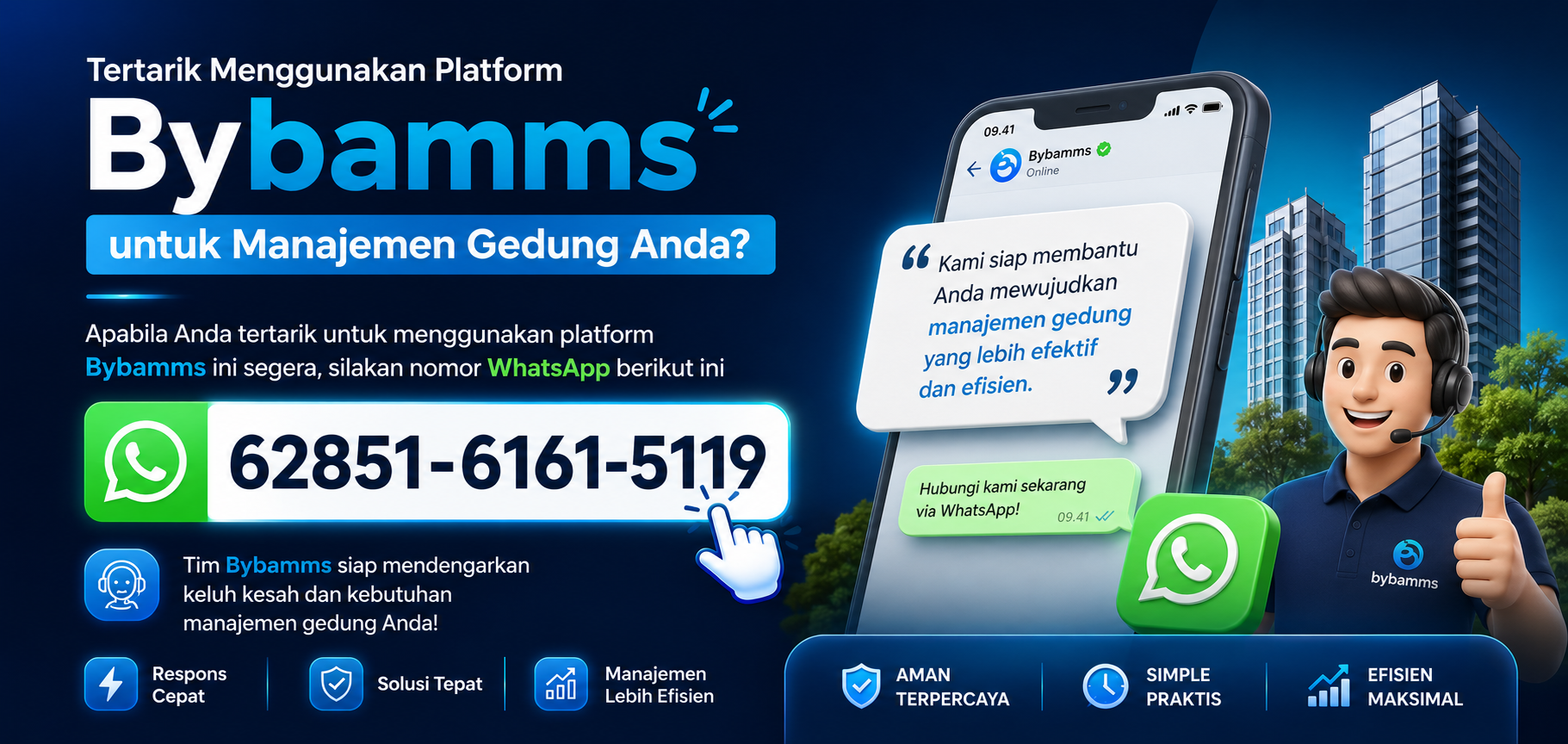 konsultasi dengan Vendor - Building Management System Terbaik, Bybamms